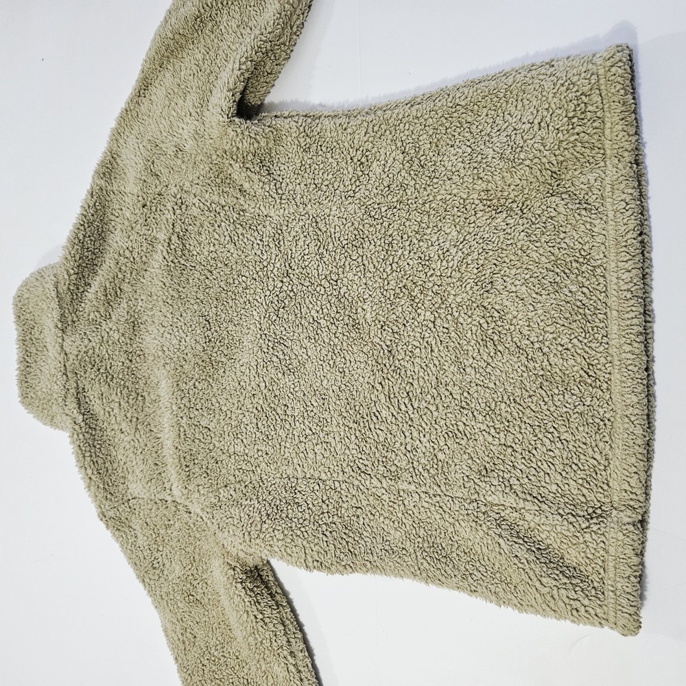 Patagonia Jacket Womens Small Beige 1/4 Zip Los Gatos Fleece Sweatshirt Stretch - Picture 4 of 5
